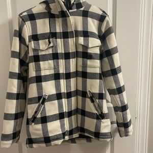 EUC CARHARTT Women’s Plaid Hooded Jacket, size S